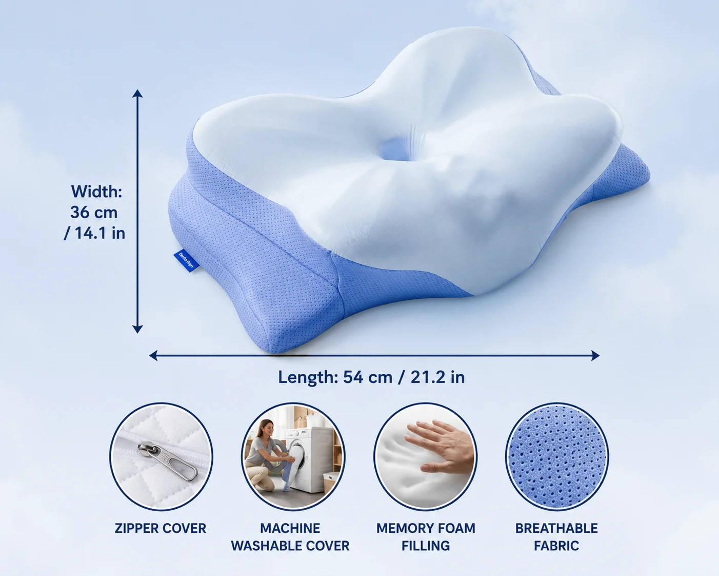 Derila Ergo pillow