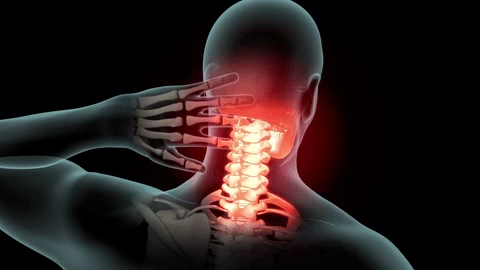 Neck and shoulder tension building up during the day